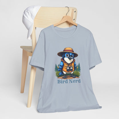 Bird Nerd Blue Jay Tee