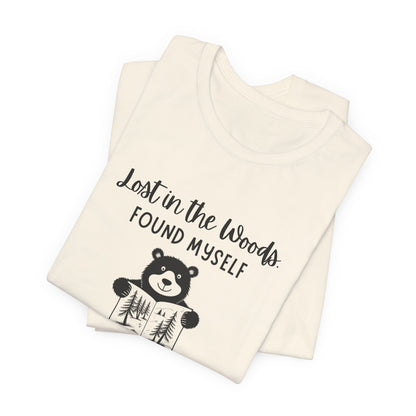 Lost in the Woods Found Myself Bear Tee