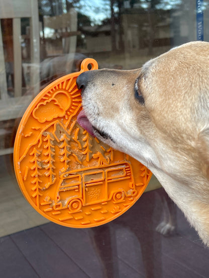 Camper Enrichment Lick Mat With Suction Cups