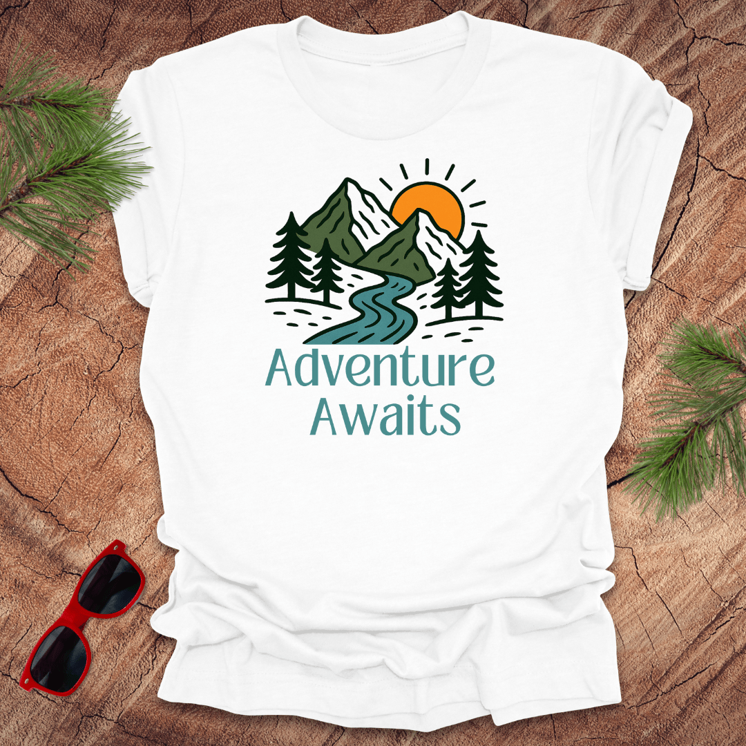 Adventure Awaits Sun Tee - Wandering Owl Adventure Gear