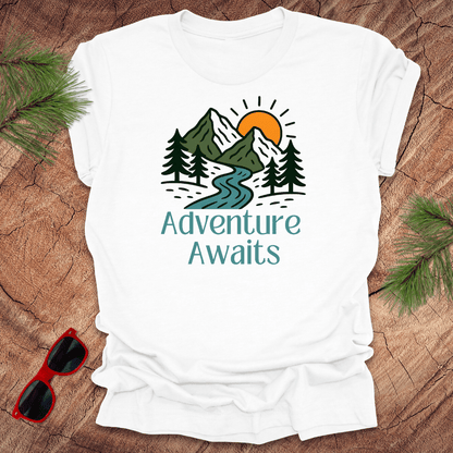 Adventure Awaits Sun Tee - Wandering Owl Adventure Gear