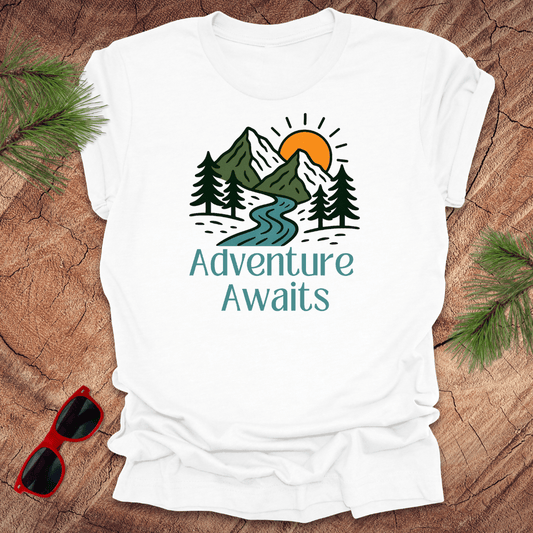 Adventure Awaits Sun Tee - Wandering Owl Adventure Gear
