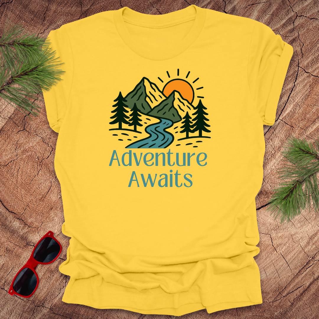 Adventure Awaits Sun Tee - Wandering Owl Adventure Gear