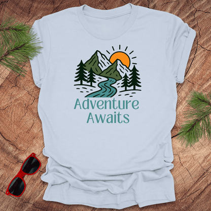 Adventure Awaits Sun Tee - Wandering Owl Adventure Gear