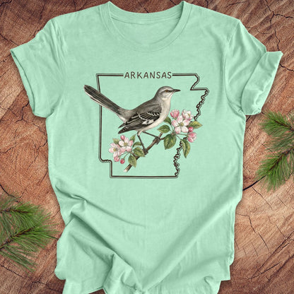 Arkansas State Bird Mockingbird Tee