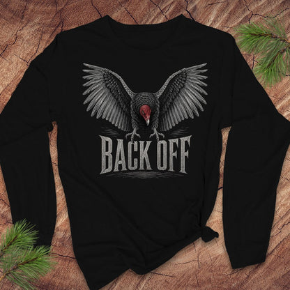 Back Off Vulture Long-Sleeve Tee