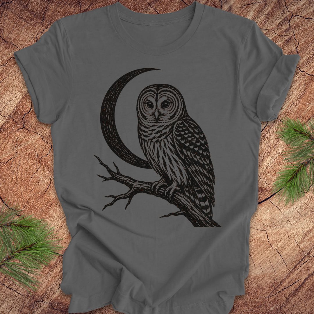 Barred Owl Moon Tee