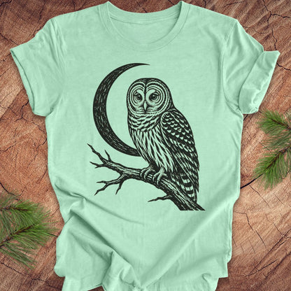 Barred Owl Moon Tee