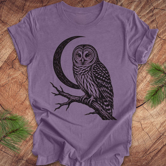 Barred Owl Moon Tee