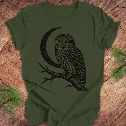 Barred Owl Moon Tee