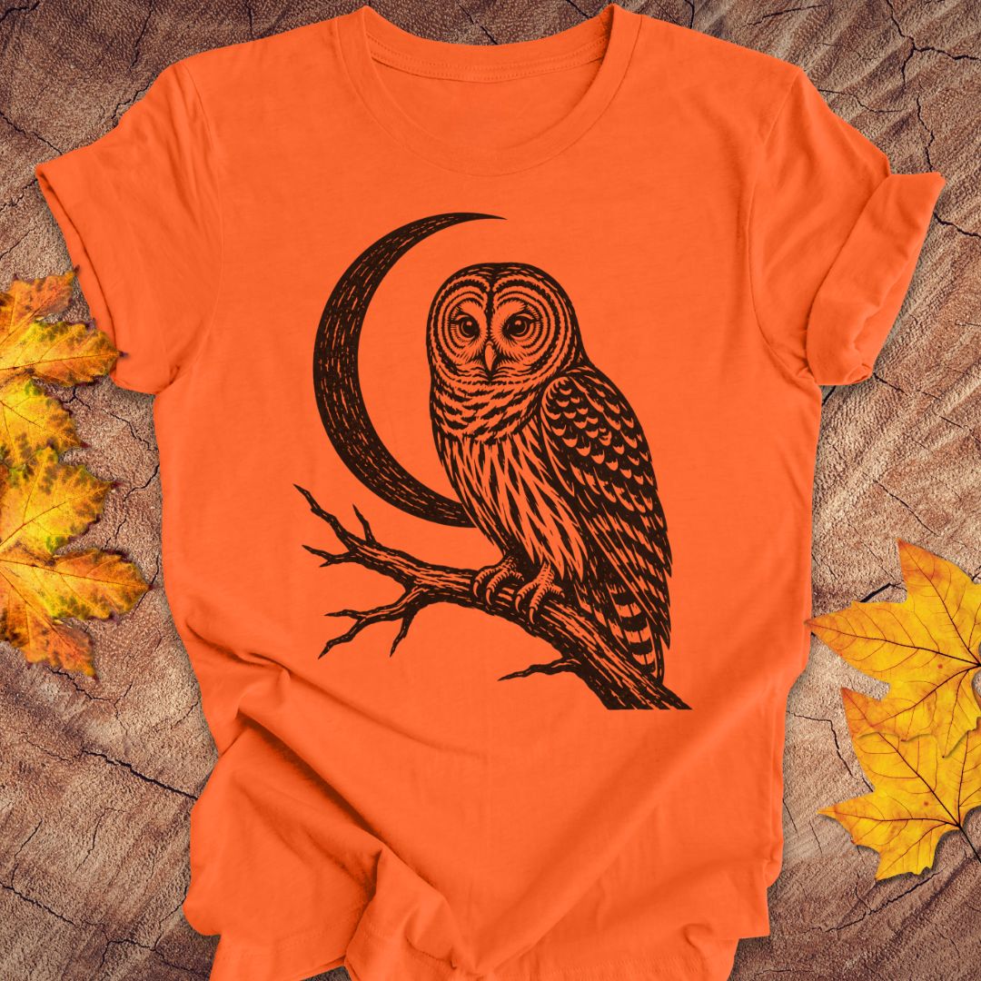 Barred Owl Moon Tee
