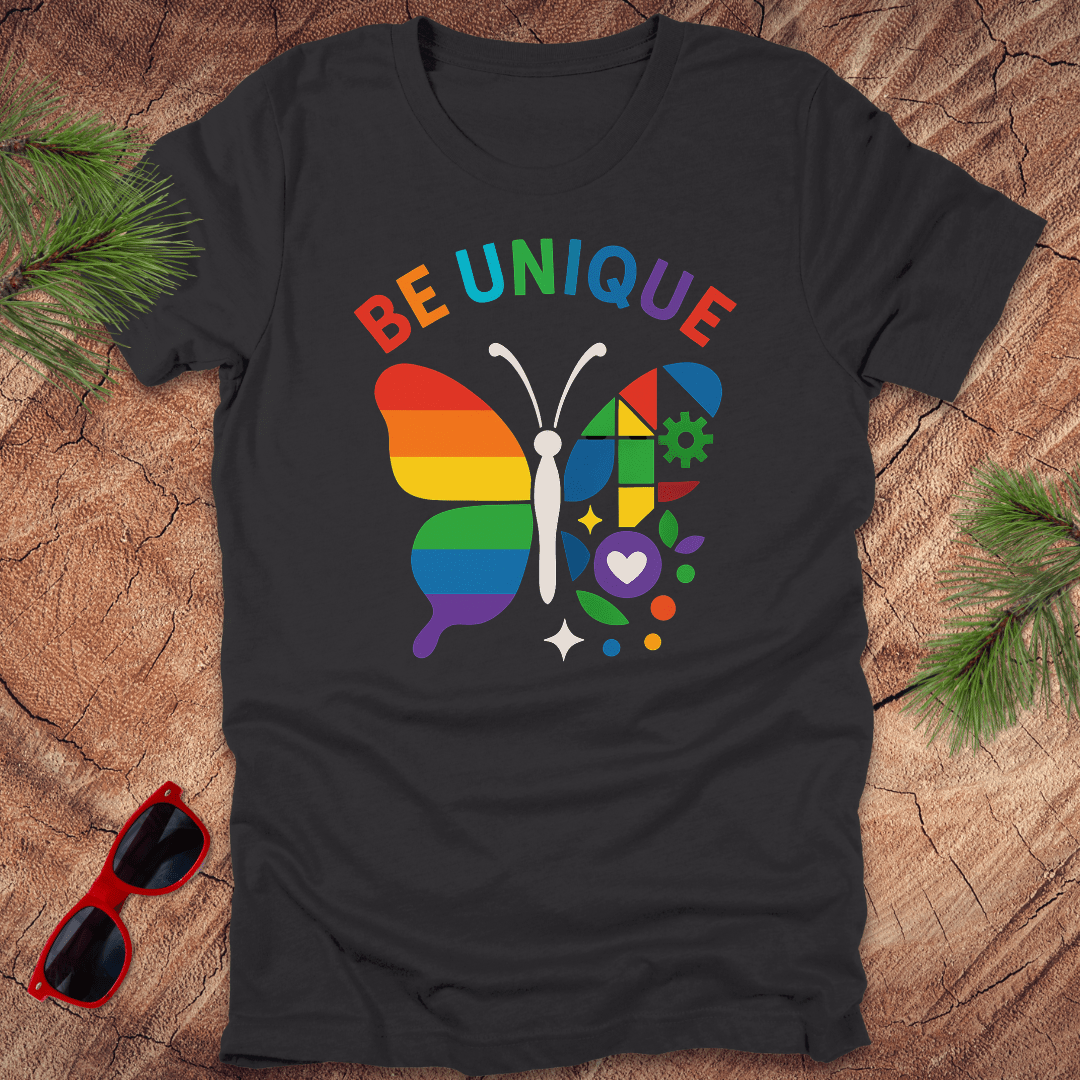 Be Unique Pride Tee - Wandering Owl Adventure Gear