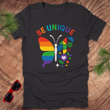 Be Unique Pride Tee - Wandering Owl Adventure Gear