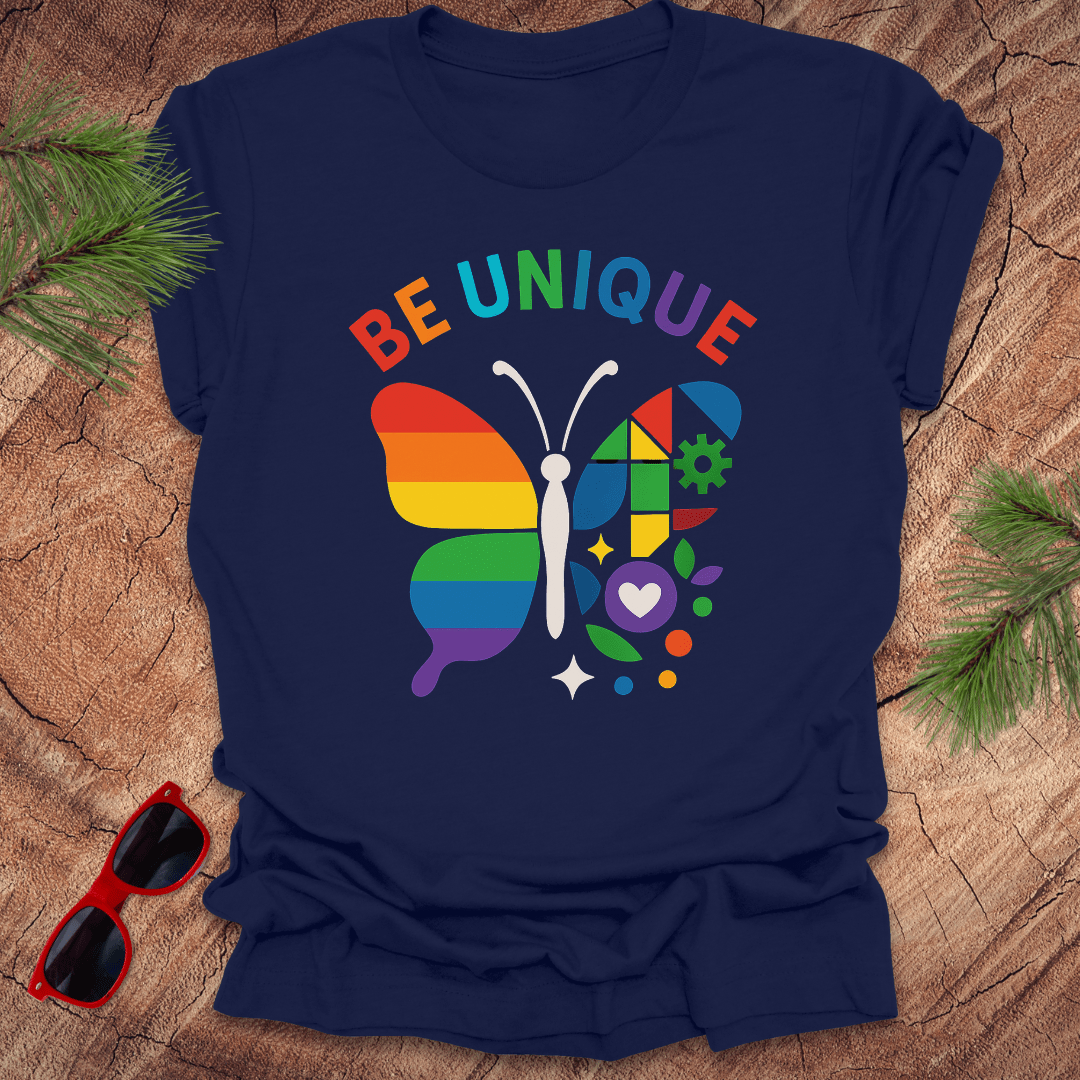 Be Unique Pride Tee - Wandering Owl Adventure Gear