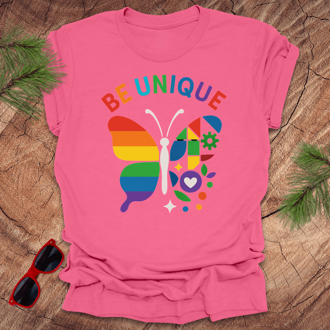 Be Unique Pride Tee - Wandering Owl Adventure Gear