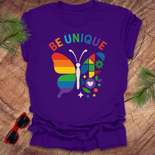 Be Unique Tee Purple