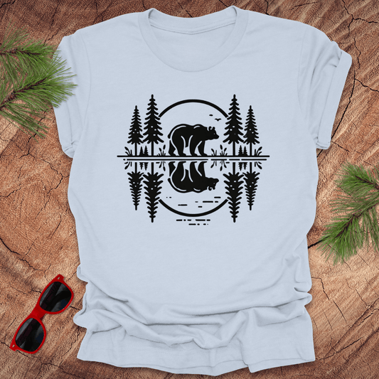 Bear Reflection Tee - Wandering Owl Adventure Gear
