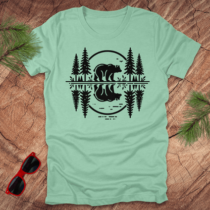 Bear Reflection Tee - Wandering Owl Adventure Gear