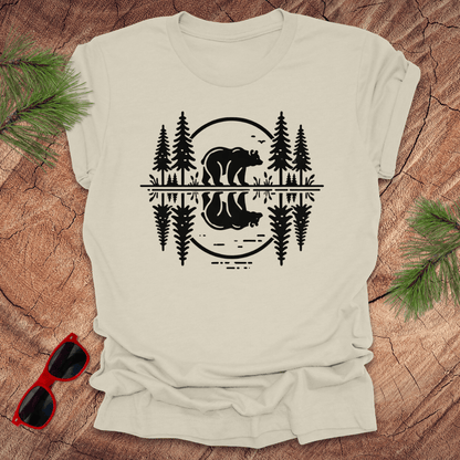 Bear Reflection Tee - Wandering Owl Adventure Gear