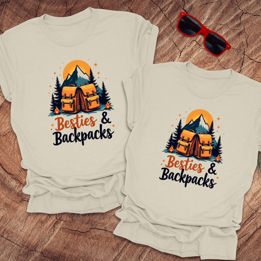 Besties & Backpacks Adventure Tee - Wandering Owl Adventure Gear
