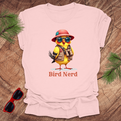 Bird Nerd Goldfinch Tee - Wandering Owl Adventure Gear