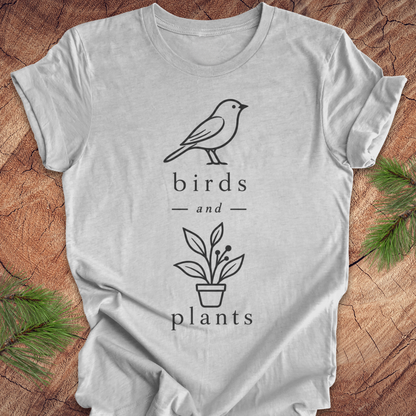 Birds and Plants Tee