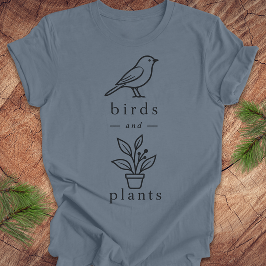 Birds and Plants Tee