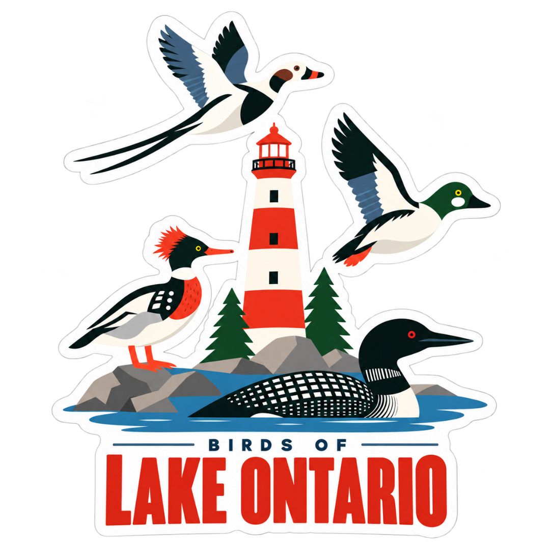 Birds of Lake Ontario sticker