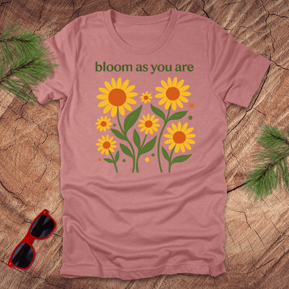 Bloom As You Are Tee - Wandering Owl Adventure Gear