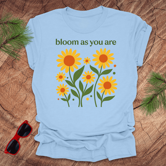 Bloom As You Are Tee - Wandering Owl Adventure Gear