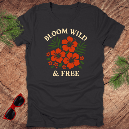 Bloom Wild and Free Tee - Wandering Owl Adventure Gear