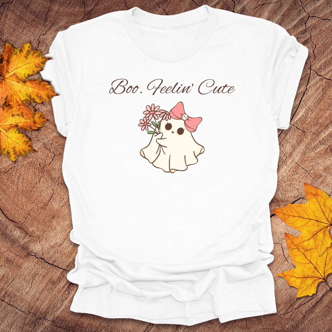 Boo. Feelin' Cute Tee - Wandering Owl Adventure Gear