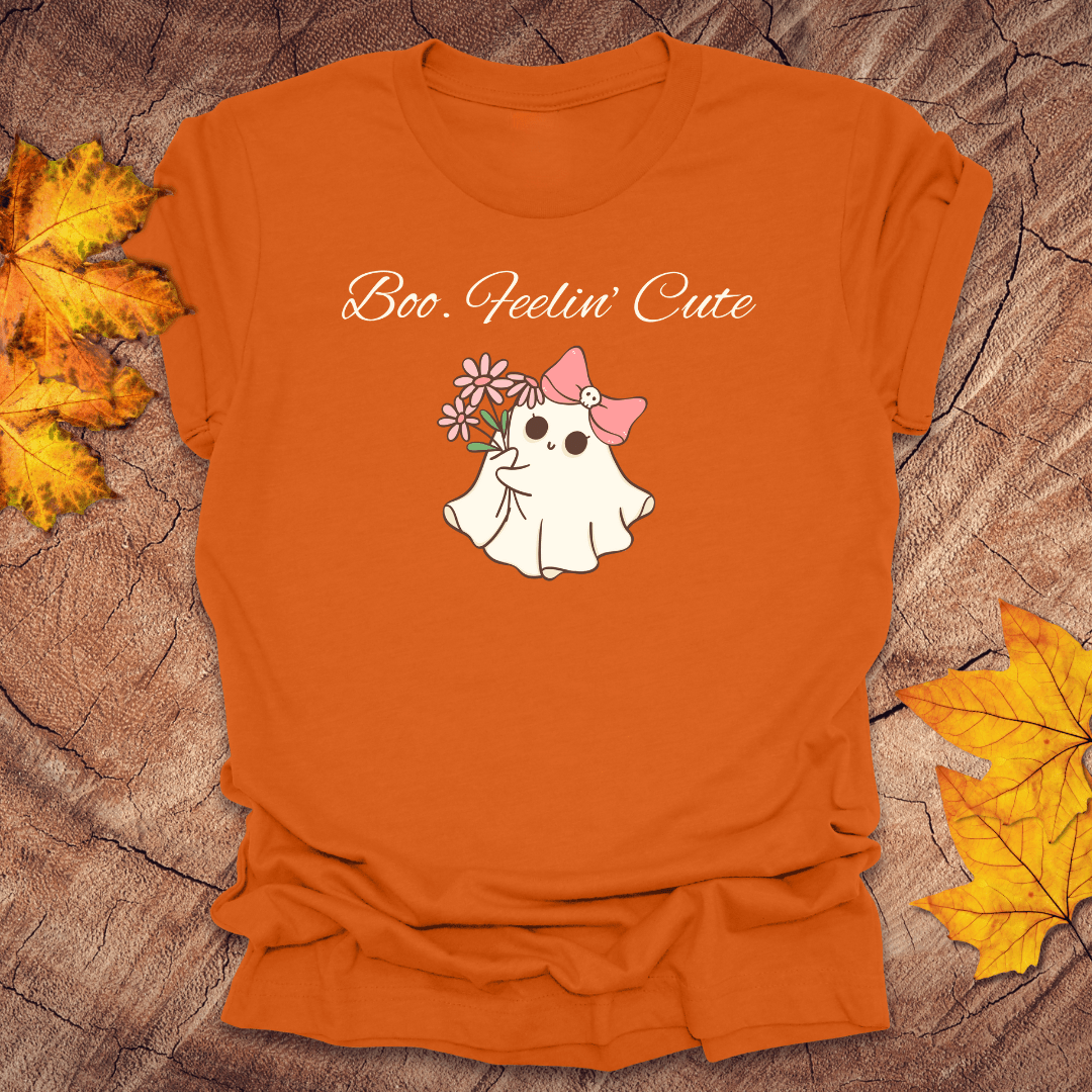 Boo. Feelin' Cute Tee - Wandering Owl Adventure Gear