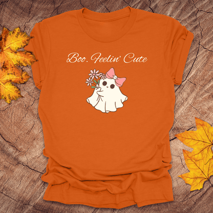 Boo. Feelin' Cute Tee - Wandering Owl Adventure Gear
