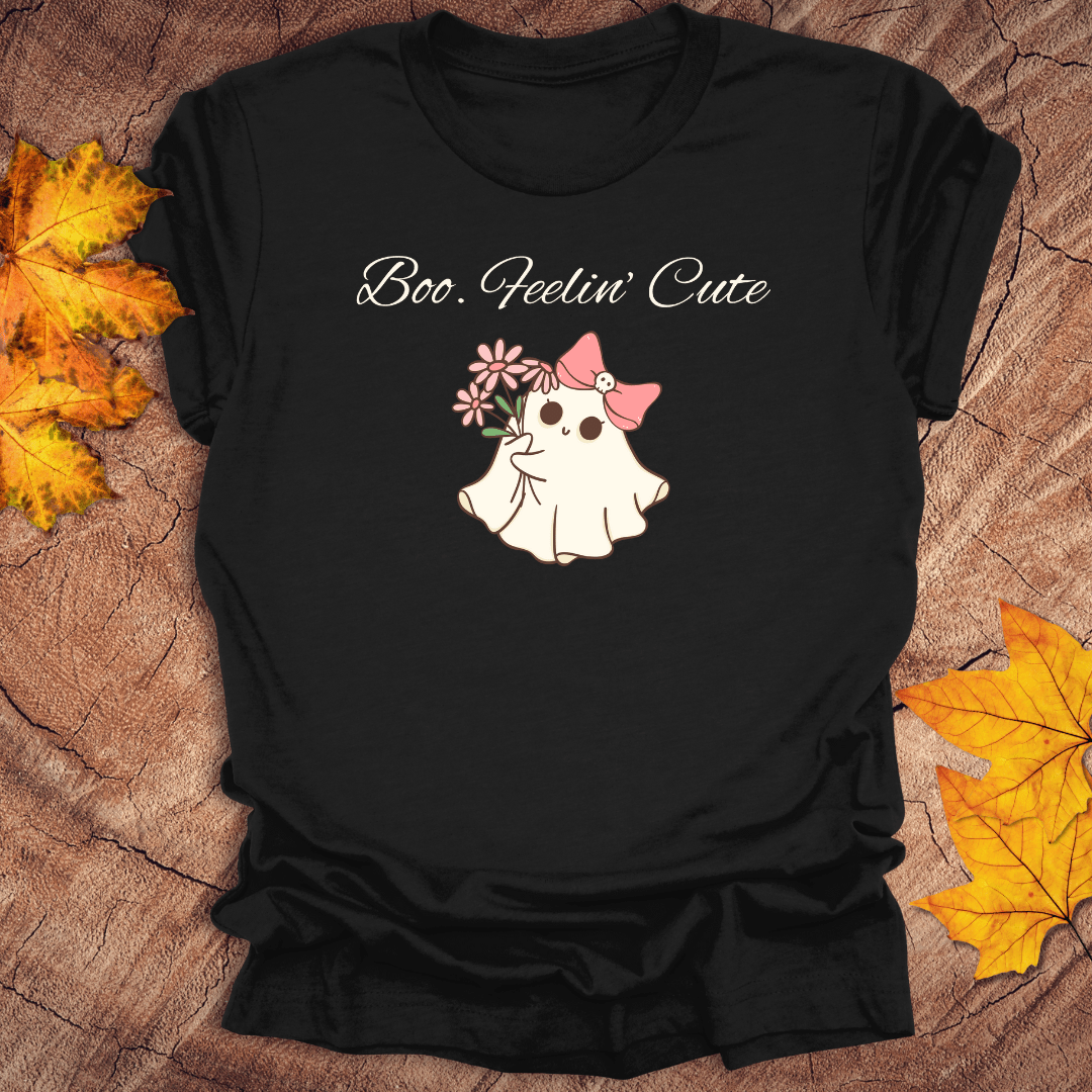 Boo. Feelin' Cute Tee - Wandering Owl Adventure Gear