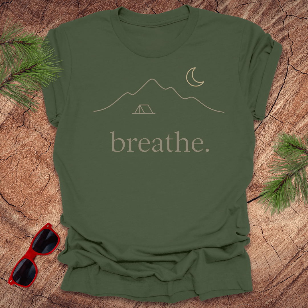 Breathe Tee - Wandering Owl Adventure Gear