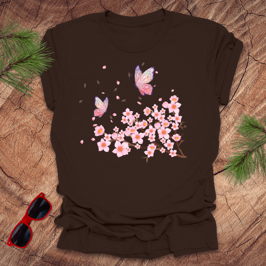 Butterflies and Cherry Blossoms - Wandering Owl Adventure Gear