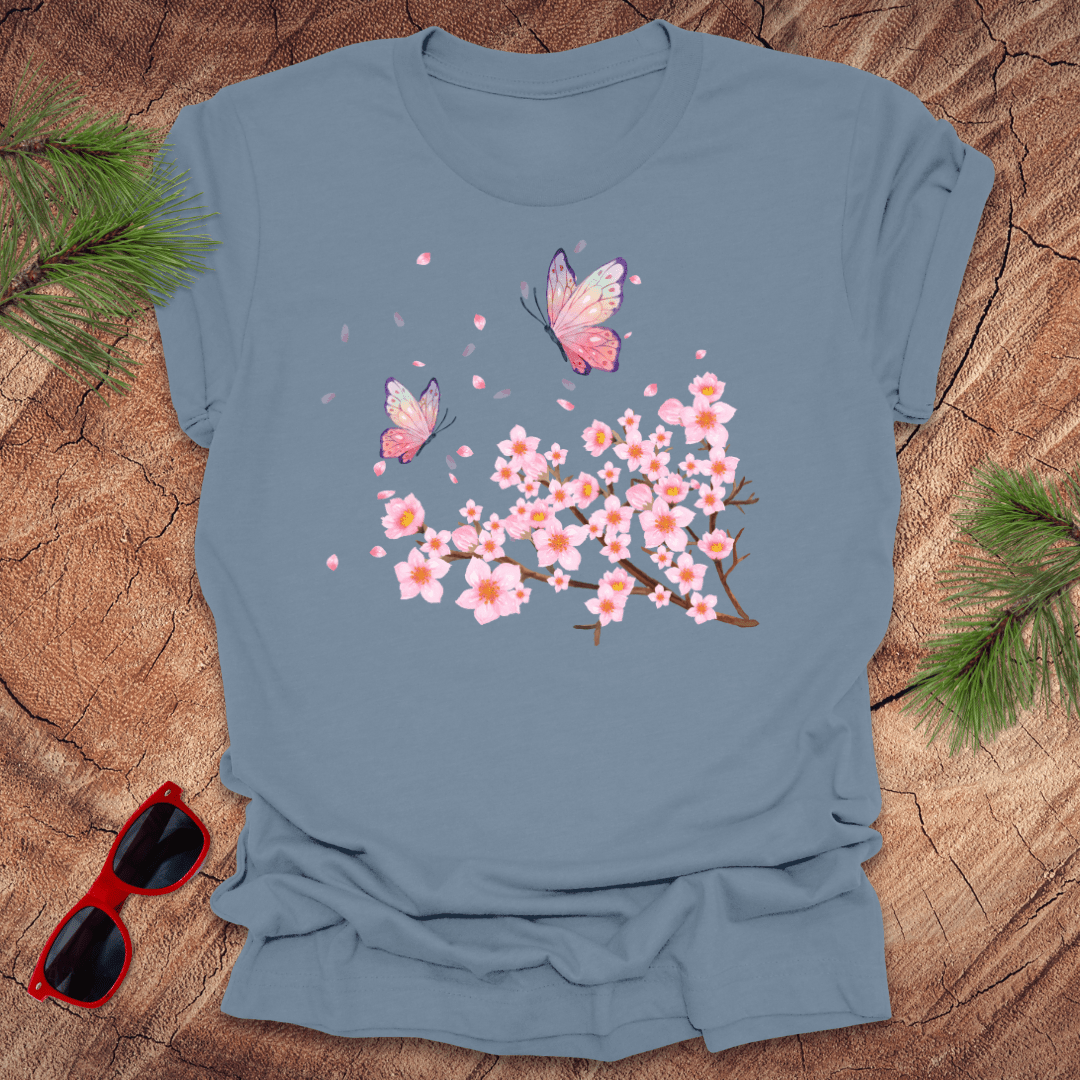 Butterflies and Cherry Blossoms - Wandering Owl Adventure Gear
