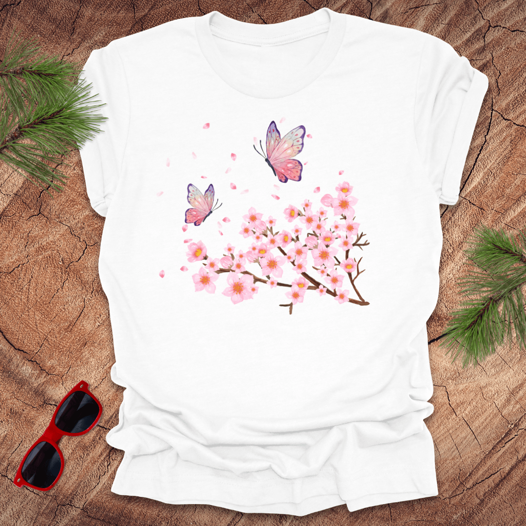 Butterflies and Cherry Blossoms - Wandering Owl Adventure Gear