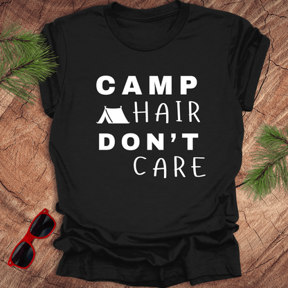 Camp Hair Don't Care Tee - Wandering Owl Adventure Gear