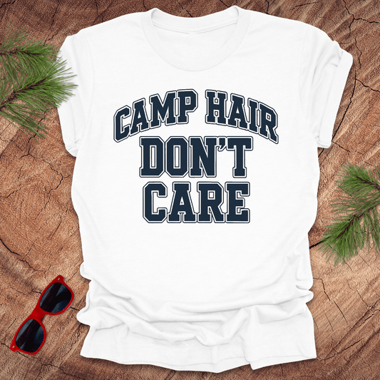 Camp Hair Don't Care Tee - Wandering Owl Adventure Gear