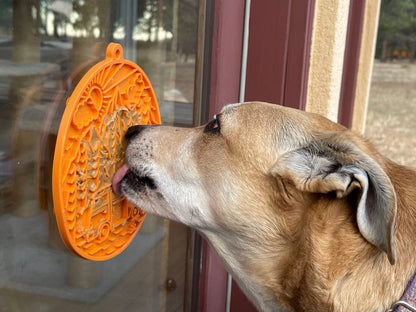 Camper Enrichment Lick Mat With Suction Cups - Wandering Owl Adventure Gear