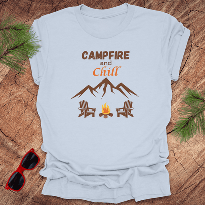 Campfire & Chill Tee - Wandering Owl Adventure Gear