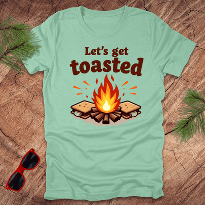 Campfire Let's Get Toasted Tee - Wandering Owl Adventure Gear
