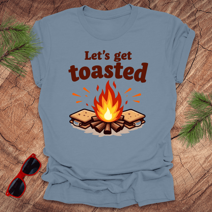 Campfire Let's Get Toasted Tee - Wandering Owl Adventure Gear