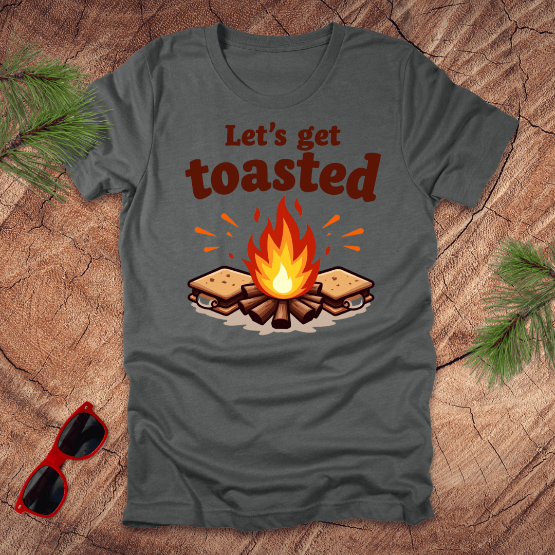 Campfire Let's Get Toasted Tee - Wandering Owl Adventure Gear