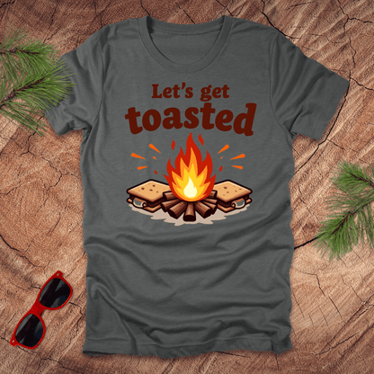 Campfire Let's Get Toasted Tee - Wandering Owl Adventure Gear