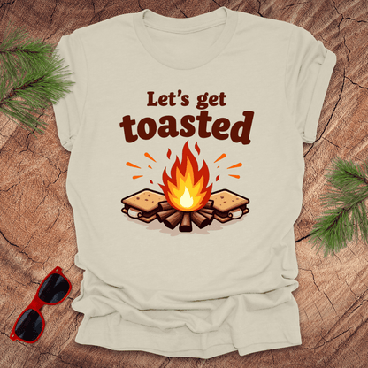 Campfire Let's Get Toasted Tee - Wandering Owl Adventure Gear