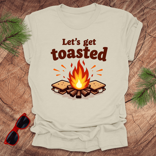 Campfire Let's Get Toasted Tee - Wandering Owl Adventure Gear