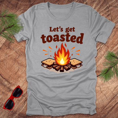 Campfire Let's Get Toasted Tee - Wandering Owl Adventure Gear